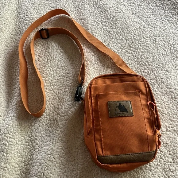 Adventurist Backpack Co. Nomad Crosssbody Sling Bag Hiking Outdoor Travel Orange - Picture 7 of 15